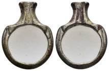 ANCIENT ROMAN BRONZE RING.(3rd–4th centuries).Ae.

Weight : 3.4 gr
Diameter : 20 mm