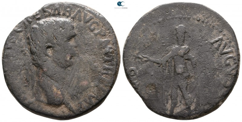 Celtic. Uncertain mint. Imitation of Claudius AD 41-54. 
Sestertius AE

30mm....