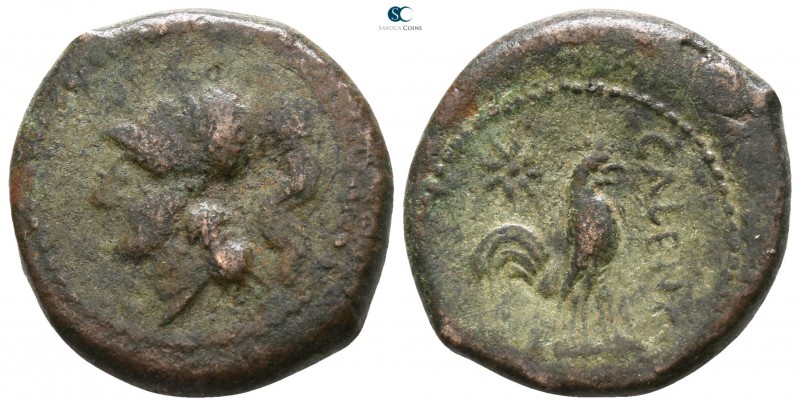 Campania. Cales 270-250 BC. 
Bronze Æ

 20mm., 6,06g.



good fine
