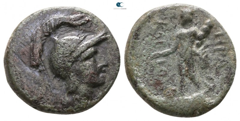 Lucania. Herakleia circa 300-0 BC. 
Bronze Æ

 14mm., 2,17g.



very fine...