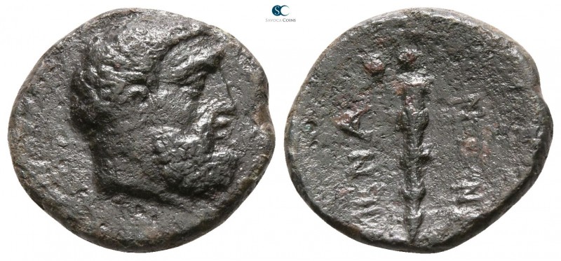 Sicily. Menainon 200-150 BC. 
Bronze Æ

 15mm., 2,67g.



very fine