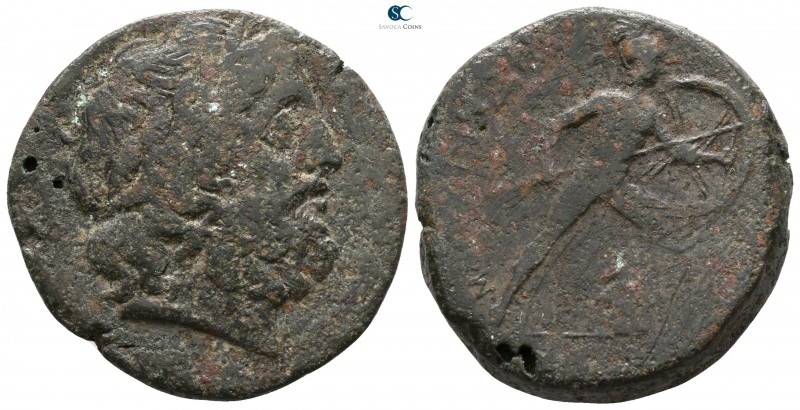 Sicily. Messana. The Mamertinoi 211-208 BC. 
Bronze Æ

 25mm., 11,93g.


...