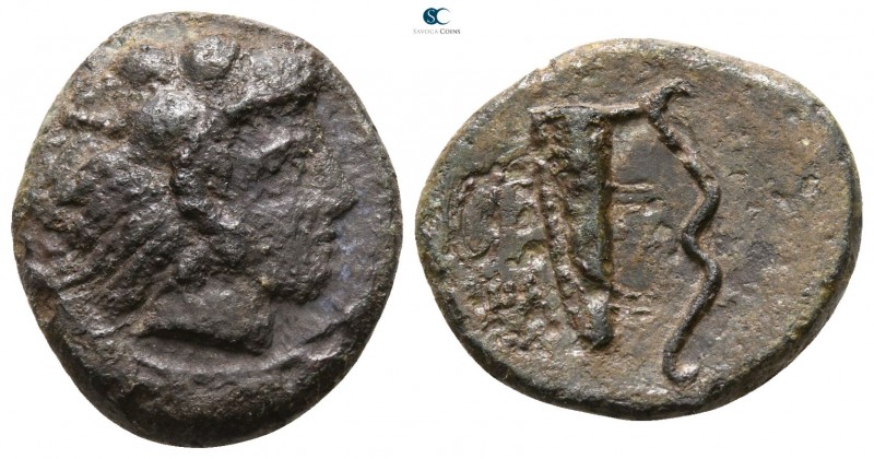 Sicily. Selinus 415-409 BC. 
Bronze Æ

 16mm., 3,33g.



very fine, smoot...