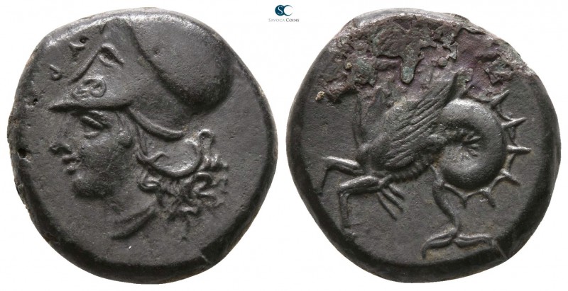 Sicily. Syracuse. Dionysios I 405-367 BC. 
Bronze Æ

 17mm., 5,37g.



ve...