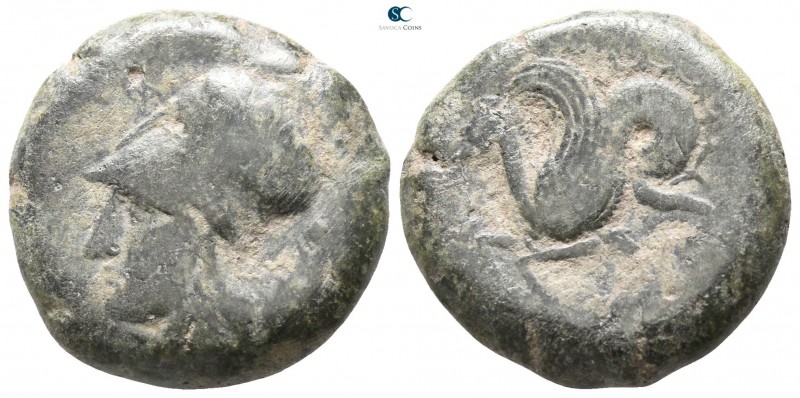Sicily. Syracuse. Dionysios I 405-367 BC. 
Litra Æ

 20mm., 8,49g.



nea...
