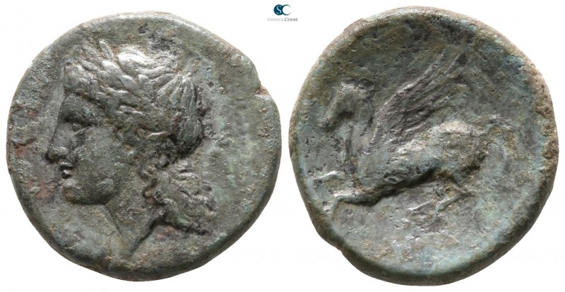 Sicily. Syracuse. Agathokles 317-289 BC. 
Bronze Æ

 19mm., 5,24g.



ver...