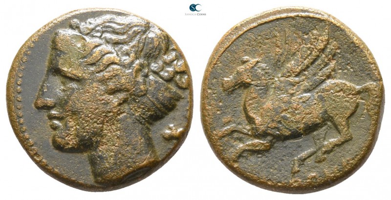 Sicily. Syracuse. Hieron II 275-215 BC. 
Bronze Æ

 13mm., 2,99g.



very...