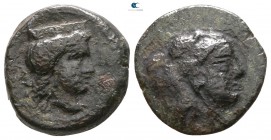 Sicily. Thermai Himerensis 400-300 BC. Bronze Æ