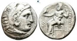 Kings of Macedon. Uncertain mint or Kolophon. Alexander III "the Great" 336-323 BC. Struck circa 323-319 BC. Drachm AR