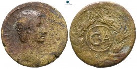 Uncertain . Uncertain mint in Asia. Augustus 27 BC-AD 14. Bronze Æ