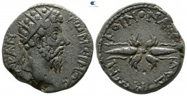Macedon. Koinon of Macedon. Beroea mint. Marcus Aurelius AD 161-180. Bronze Æ