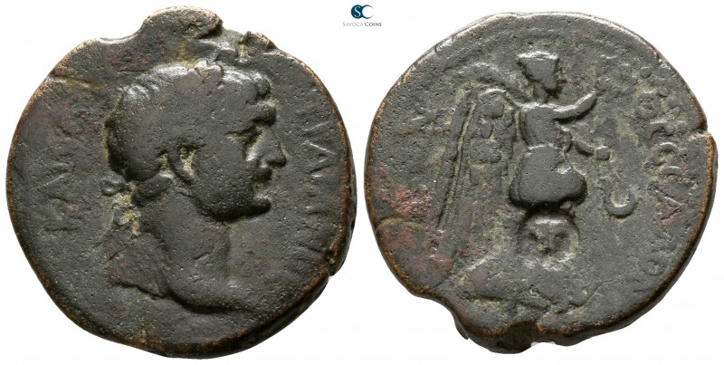 Macedon. Thessalonica. Trajan AD 98-117. 
Bronze Æ

 26mm., 14,89g.



ne...