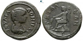 Thrace. Anchialos. Julia Domna, wife of Septimius Severus AD 193-217. Bronze Æ