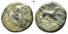 Anonymous after 235 BC. Rome. Half Litra Æ