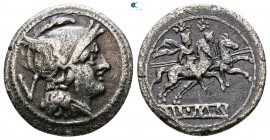 Anonymous after 211-208 BC. Rome. Quinarius AR