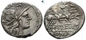 P. Aelius Paetus 138 BC. Rome. Denarius AR