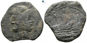 C. Vibius C.f. Pansa. 90 BC. Rome. As Æ