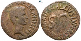 Augustus 27 BC-AD 14. C. Gallius Lupercus, moneyer, Struck 16 BC. Rome. As Æ