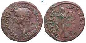 Claudius AD 41-54. Restitution issue struck under Titus. Rome. As Æ