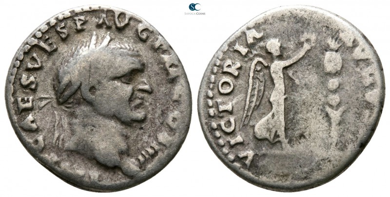 Vespasian AD 69-79. Rome
Denarius AR

 17mm., 2,97g.



nearly very fine