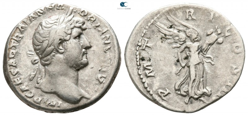 Hadrian AD 117-138. Rome
Denarius AR

 17mm., 3,41g.



very fine