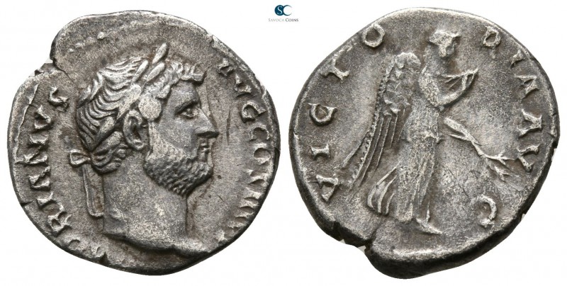 Hadrian AD 117-138. Rome
Denarius AR

 16mm., 2,93g.



very fine