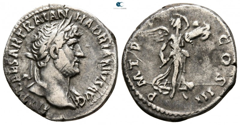Hadrian AD 117-138. Rome
Denarius AR

 18mm., 3,21g.



very fine