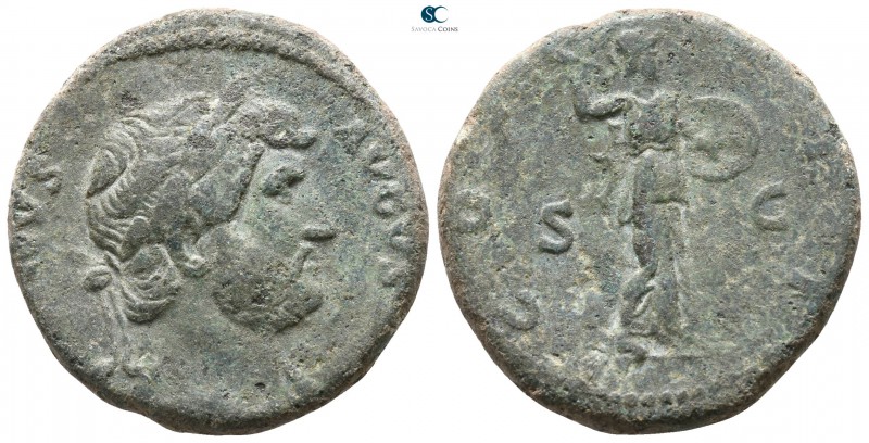 Hadrian AD 117-138. Rome
As Æ

 24mm., 11,36g.



very fine