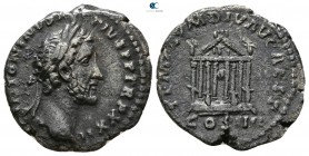 Antoninus Pius AD 138-161. Rome. Denarius Æ