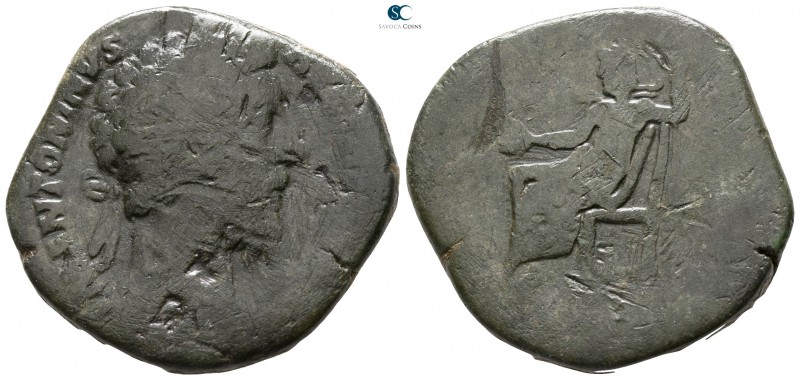 Marcus Aurelius AD 161-180. Rome
Sestertius Æ

 30mm., 20,53g.



fine