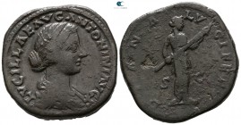 Lucilla AD 164-169. Rome. Sestertius Æ