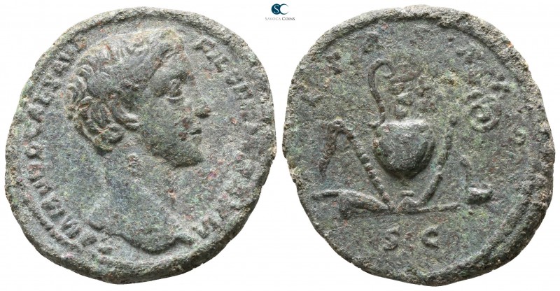 Commodus, as Caesar AD 166-177. Rome
As Æ

 27mm., 8,82g.



very fine