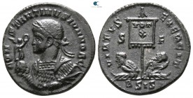 Constantinus II AD 337-340. Siscia. Follis Æ