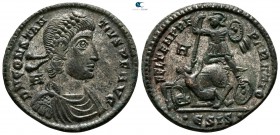 Constantius II AD 337-361. Siscia. Centenionalis Æ