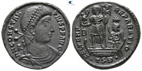 Constantius II AD 337-361. Thessaloniki. Follis Æ