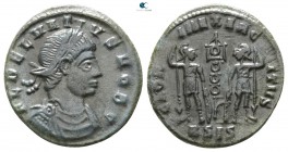 Delmatius AD 337. Siscia. Follis Æ