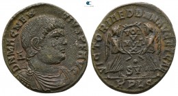Magnentius AD 350-353. Lyon. Maiorina Æ