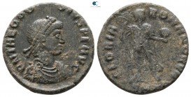 Theodosius I. AD 379-395. Uncertain mint or Cyzicus. Maiorina Æ