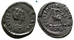 Aelia Flacilla AD 383-386. Siscia. Halbcentenionalis Æ