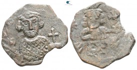 AD 717-741. Leo III the "Isaurian" (?). Syracuse. Follis Æ