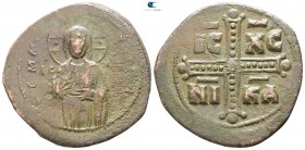 Michael IV AD 1034-1041. Constantinople. Follis Æ