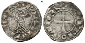Bohémond III AD 1163-1201. Antioch. Denier AR