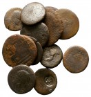 Lot of ca. 12 greek bronze coins / SOLD AS SEEN, NO RETURN!

fine