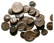 Lot of ca. 25 greek bronze coins / SOLD AS SEEN, NO RETURN!

nearly very fine