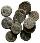 Lot of ca. 15 roman bronze coins / SOLD AS SEEN, NO RETURN!

nearly very fine