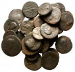 Lot of ca. 30 roman bronze coins / SOLD AS SEEN, NO RETURN!

fine