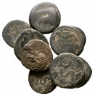 Lot of ca. 10 byzantine bronze coins / SOLD AS SEEN, NO RETURN!

nearly very fine