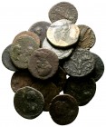 Lot of ca. 19 roman bronze coins / SOLD AS SEEN, NO RETURN!

very fine