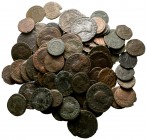Lot of ca. 100 roman bronze coins / SOLD AS SEEN, NO RETURN!

nearly very fine