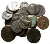 Lot of ca. 20 roman bronze coins / SOLD AS SEEN, NO RETURN!

fine